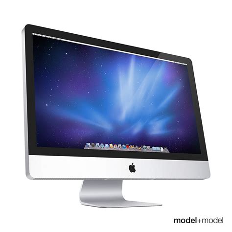 Apple Imac 27 Free 3d Model Max Obj Fbx