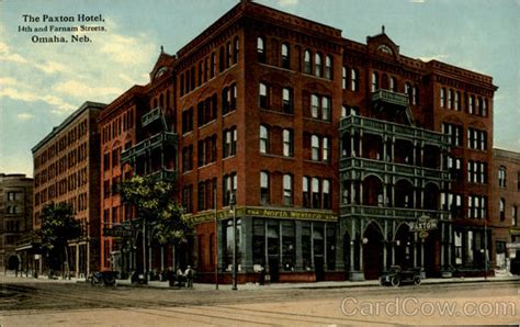 The Paxton Hotel 14th And Farnam Streets Omaha Ne