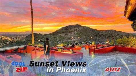 Cool In Your Zip Top Places To View Sunsets In Phoenix Youtube