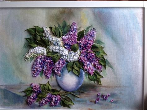 Galina Safronova adlı kullanıcının Silk Ribbon Embroidery ...