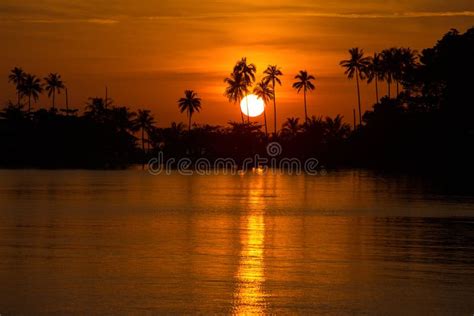 Beautiful Sunset Thailand Stock Photo Image Of Light Island 34998664