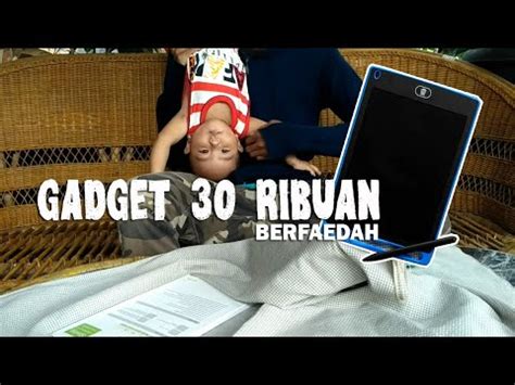 REVIEW METROMART LCD WRITING TABLET GADGET MURAH BERFAEDAH ...