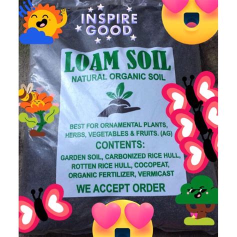 Loam Soil For Gardening And Plants 7 8 Kg Per Pack Shopee Philippines