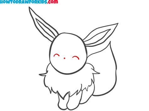 How To Draw Eevee Easy Drawing Tutorial For Kids