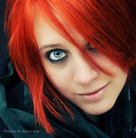Attractive Photography Inspiration Of Red Hair Beauties Bright Red