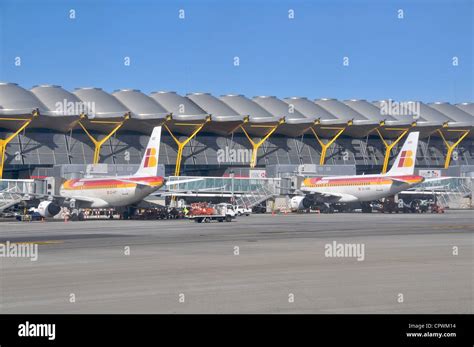 Barajas International Airport Madrid Spain Stock Photo Alamy