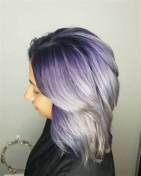 Indulge In The Mesmerizing Beauty Of The 17 Hottest Silver Purple Hair