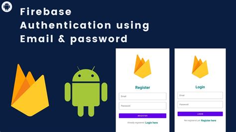 Login Register Android App Using Firebase Studio Studio Sign In And