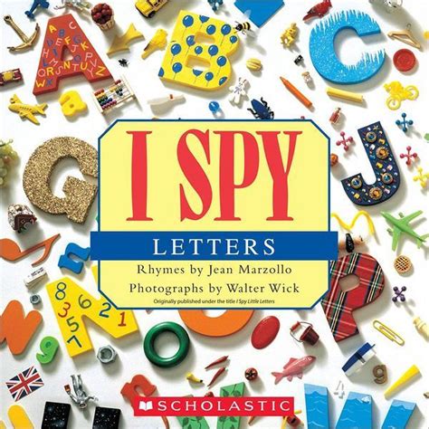 I Spy Letters Alphabet Book I Spy Rhyming Books