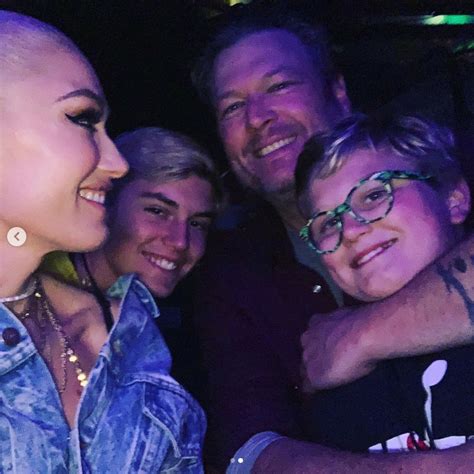 Stefani met bush guitarist gavin rossdale in 1996 at a concert she was playing with no doubt. Gwen Stefani Kids Ages 2020 : Blake Shelton Cares For Gwen ...