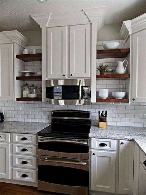 Instead, everything you need is within reach and easily in view. 33+ Awesome Open Kitchen Shelving Ideas From Wood # ...