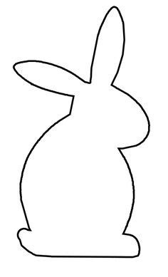 Hase vorlage osterhase vorlage hase schablone hasen vorlagen zum ausdrucken kostenlos als pdf / a4 hase vorlage zum ausdrucken, papiertüte mit süßigkeiten selber machen, eier aus kunststoff. Bunny Template - rather than worry about doing a face, you ...