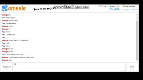 Omegle Experience Youtube