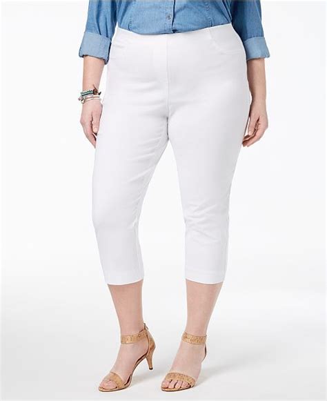 Style And Co Plus Size Capri Pants Created For Macys And Reviews Pants