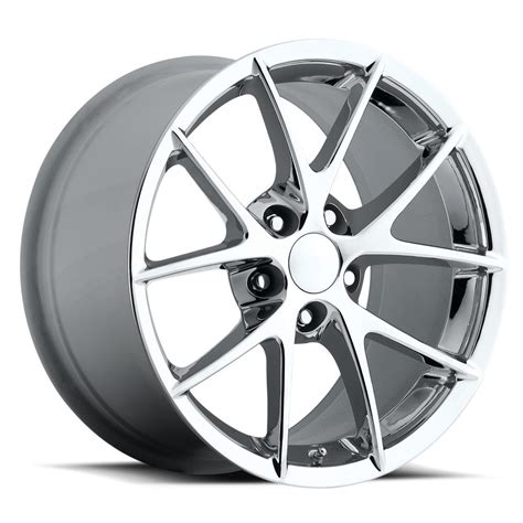 Factory Reproductions Wheels Fr 18 C6 Z06 Corvette Chrome Rim Wheel