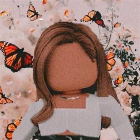 Aesthetic Roblox Girl Gfx Butterfly Roblox Profile Pictures