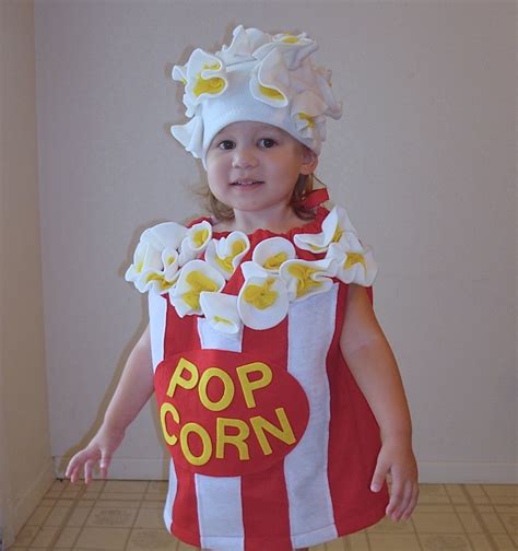 Kids Costume Popcorn Box Halloween Costume Photo Prop Toddler Etsy