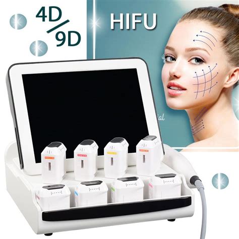 New Portable Hifu Face Lifting Ultrasound Machine D Facelift Wrinkle Removal Used Spa Equipment