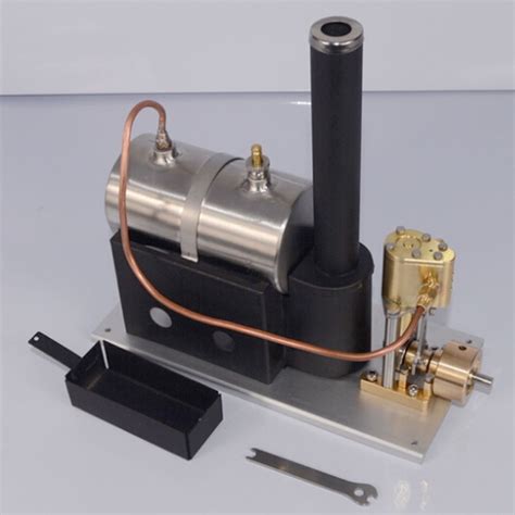 Live Steam Engine Model Single Cylinder Vertical Marine Engine Kit W