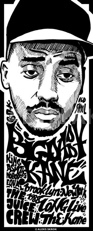 Big Daddy Kane Graphicillustration Art Prints And Posters By Aleks