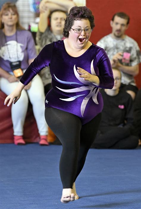 Special Olympics Gymnasts Bring The Heat On Snowy First Day Of