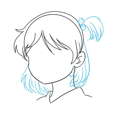 Sideways Female Anime Face