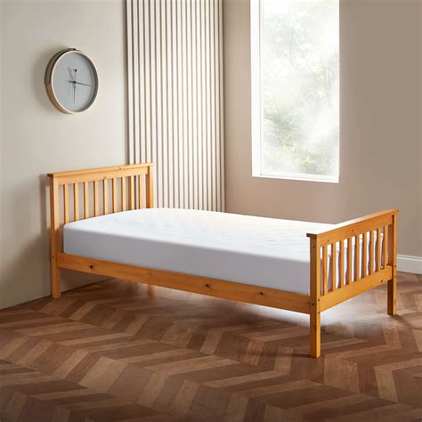 Wooden Single Bed Frame Pine Home Treats Uk