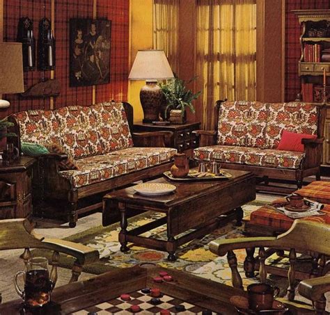 Pin By Sue Rutherford On Mid Century Living Rooms 1970s Living Room