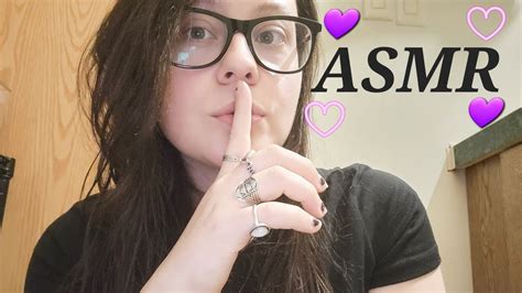 asmr fast and aggressive telling you a secret upclose inaudible whispering face touching 💜