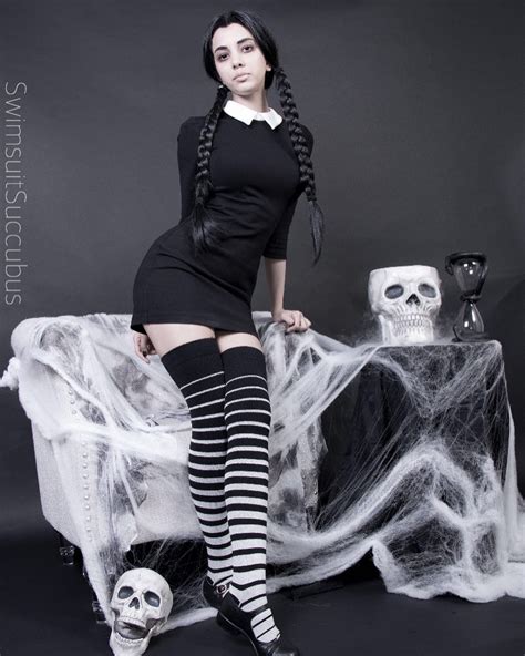 Swimsuit Succubus Wednesday Addams All Grown Up The Addams Family Story Viewer Hentai Cosplay