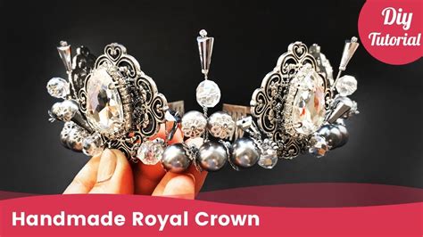 How To Make Handmade Royal Crown Diy Tiara Ideas For Beginners Youtube