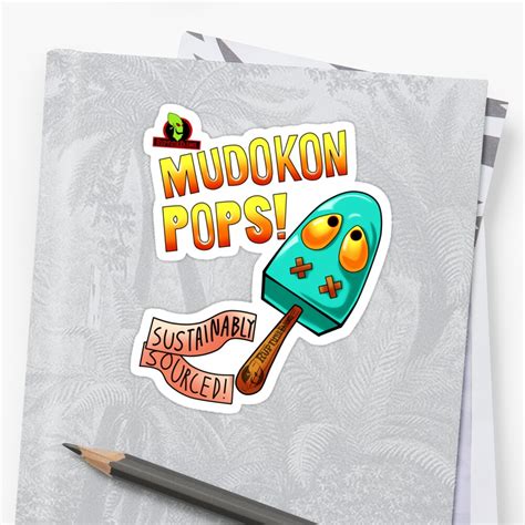 Mudokon Pops Sticker By Ghostofstarman Redbubble