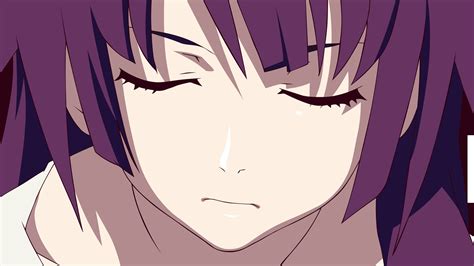 Wallpaper Anime Girl Hair Purple Eyes Closed X Wallup HD Wallpapers