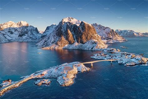 Reine Lofoten Islands Norway High Quality Nature Stock Photos
