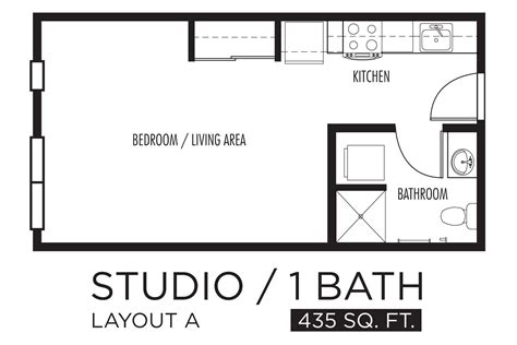 Floor Plans For Studio Apts Studio Floor Plans Studio Apartment