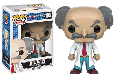 Release Date Revealed For The Funko Pop Games Dr Wily Mega Man