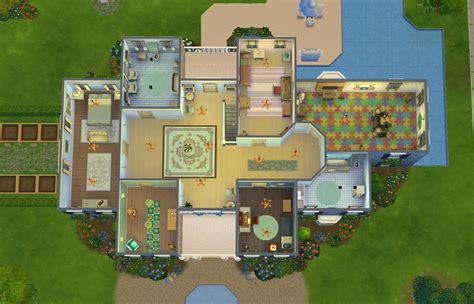 Cool Sims House Floor Plans House Plans 16380 Hot Sex Picture
