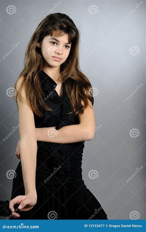 Young Model Expressing Purity Stock Image Image Of Eyes Beautiful 13153477