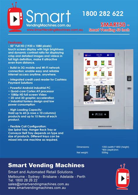 Smart Vending Machines For Your Commercial Space By Smart Vending