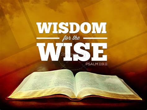 Sharefaith Media Wisdom For The Wise Sermon Powerpoint Sharefaith Media