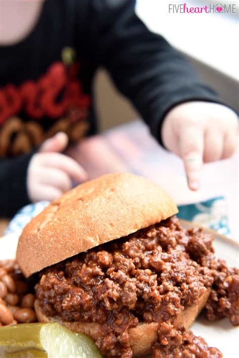 Maybe you would like to learn more about one of these? Homemade Sloppy Joes