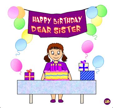 New animated card with cake and glitter. Birthday GIF on GIFER - by Sallador