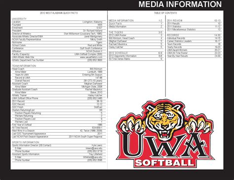 2012 Information Guide By The University Of West Alabama Athletics Issuu