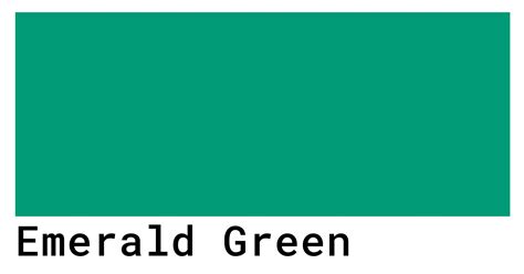 Emerald Green Color Codes The Hex Rgb And Cmyk Values That You Need 926