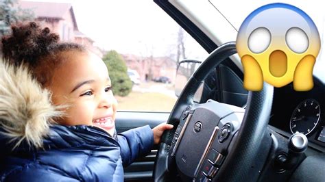 Baby Driving Parents Car To Grocery Store Youtube