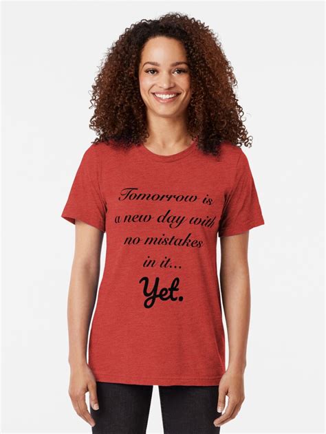 Anne Of Green Gables—tomorrow Is A New Day T Shirt By Shminoa Redbubble