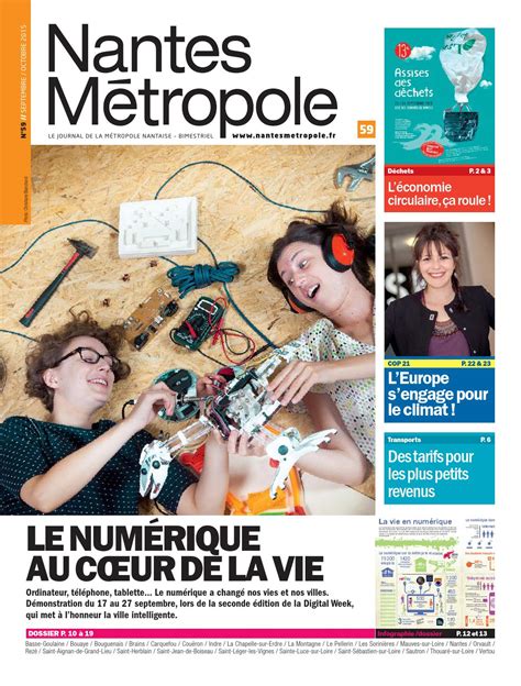 Journal Nantes Métropole n Septembre Octobre by Nantes Métropole Issuu