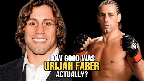 How Good Was Urijah Faber Actually Youtube