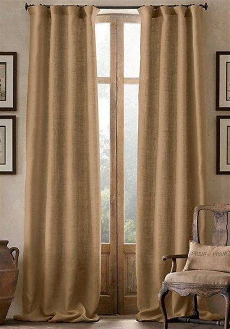 The 10 Perfect Rustic Curtains Burlap Home Rustic Curtains Burlap