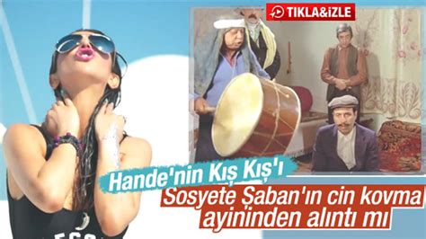 Hande Yenerin Kış Kış şarkısının Şaban Benzerliği